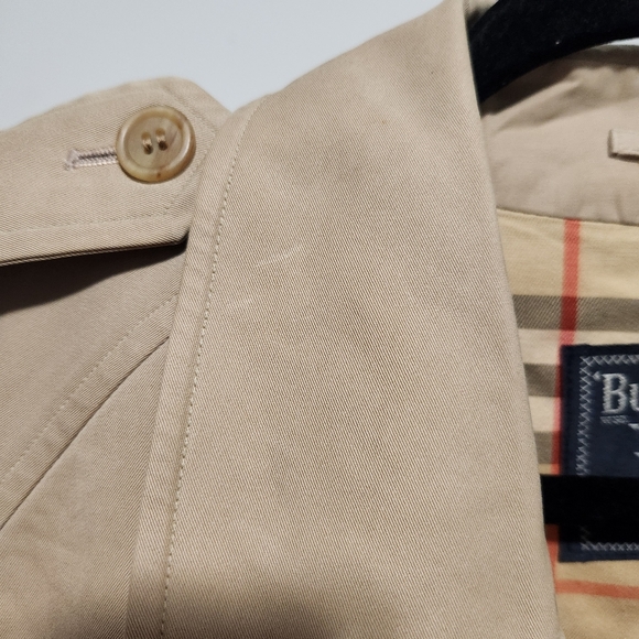 Burberry Trench Coat Vintage US Womens XL - Picture 6 of 16